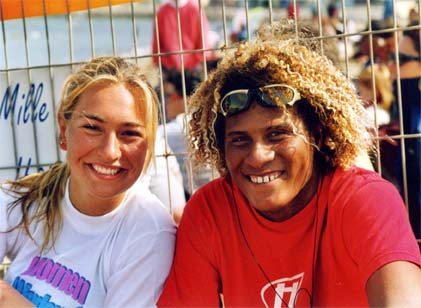 Candice Honoré et un champion