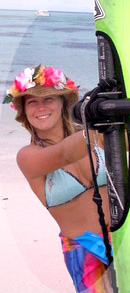 Sarah en Nouvelle  Calédonie
